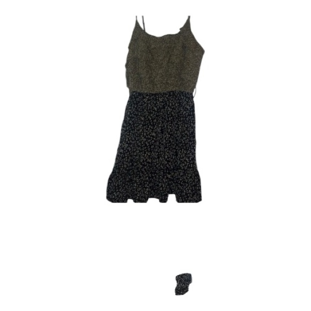 ♥️ Khaki Zebra Printed NWOT Medium Dress